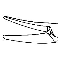 Barraquer Needle Holder - Curved - E3845